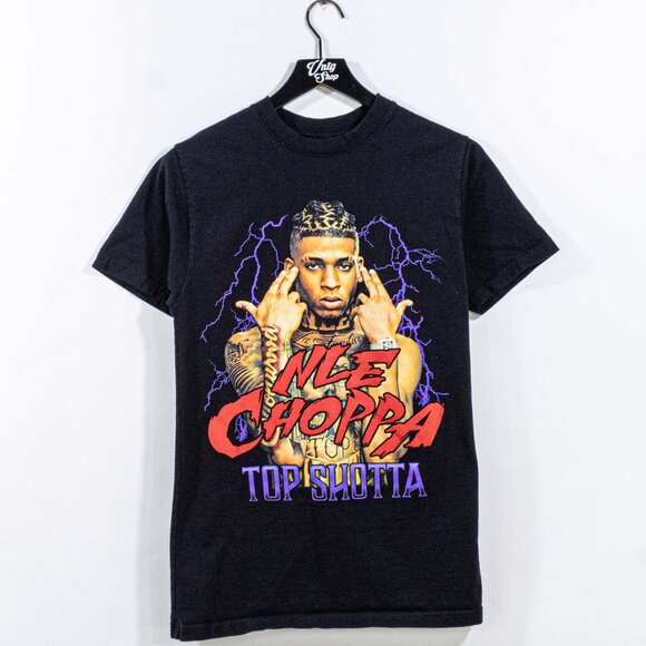 NLE Choppa 2024 US Tour T-Shirt Top Shotta Small Rap Hip Hop - Picture 1 of 6
